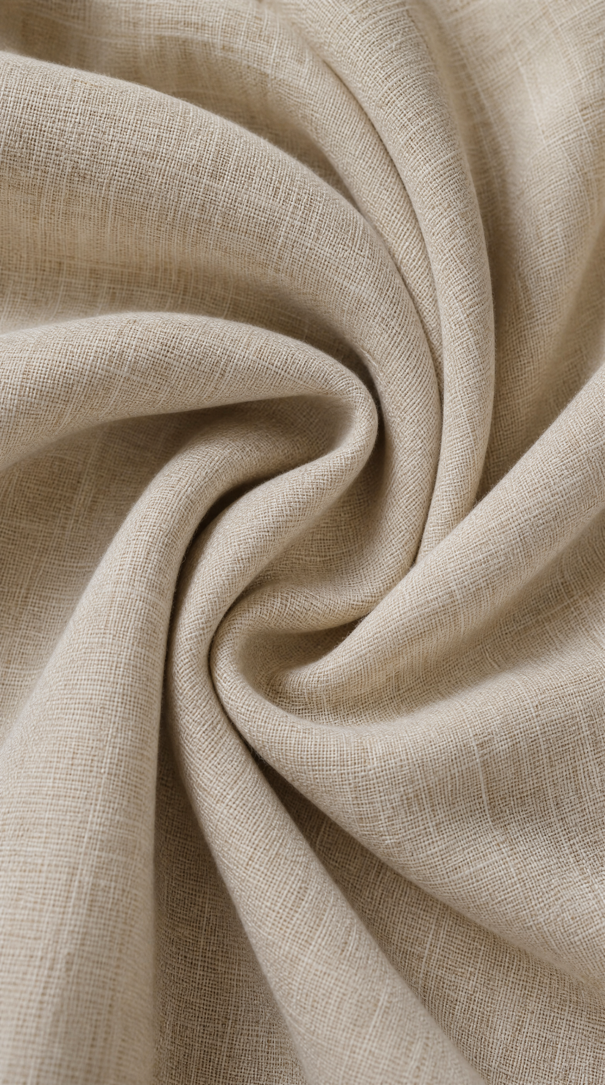 Texture Estate Cream Linen-blend Shirt