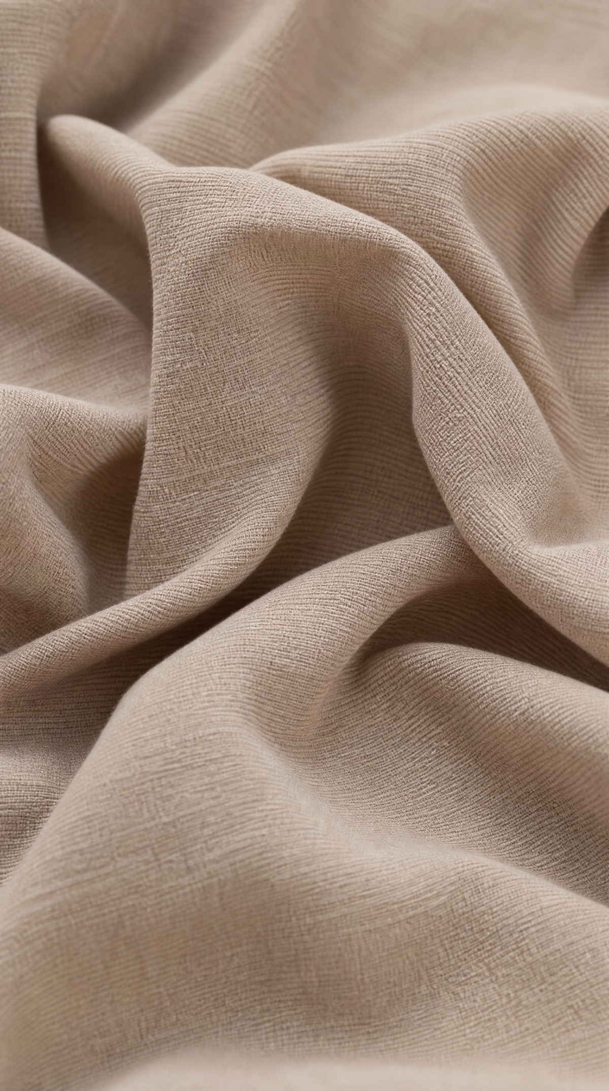 The Thar Mud Brown Linen-blend Shirt