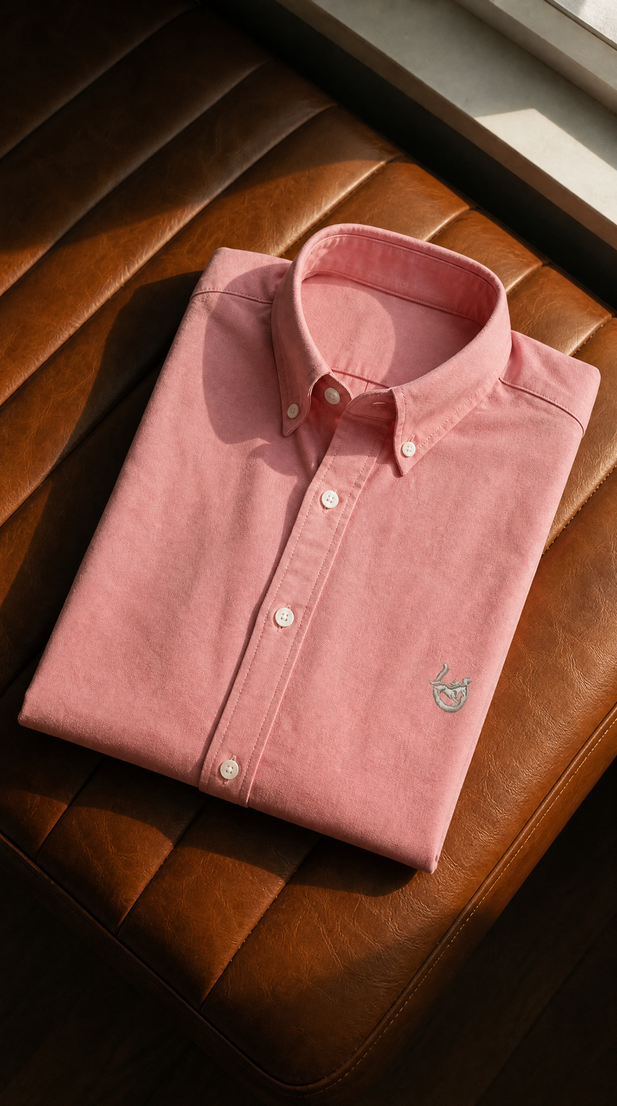 The Dehradun Oxford Pastel Pink Shirt